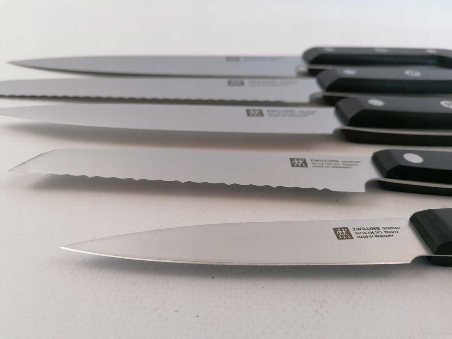 Komplet Zestaw noży w bloku samoostrzący blok na noże Zwilling Gourmet
