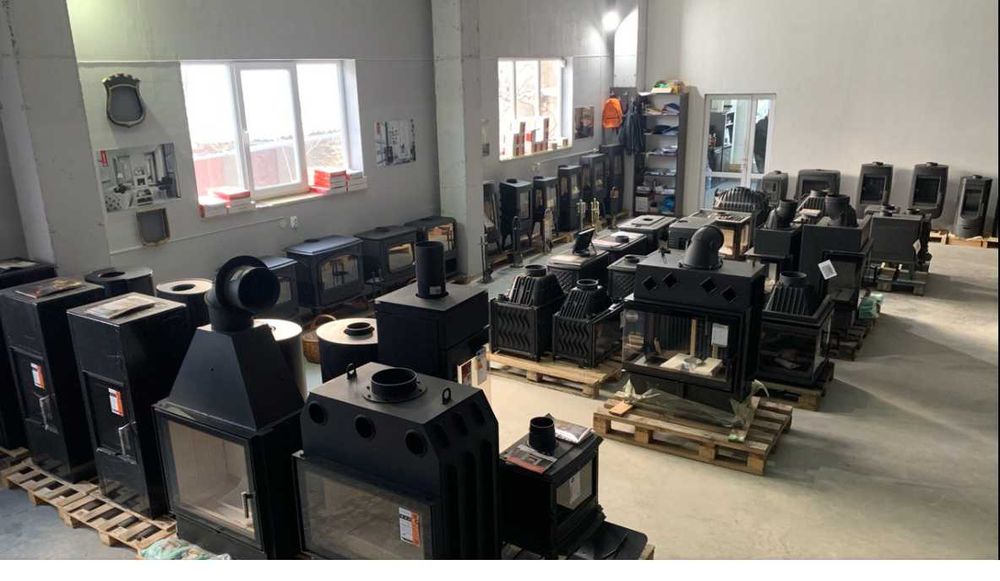 ~ МОНТАЖ та продаж камінів  ‼️ Димоходи труби / Печі / Асортимент