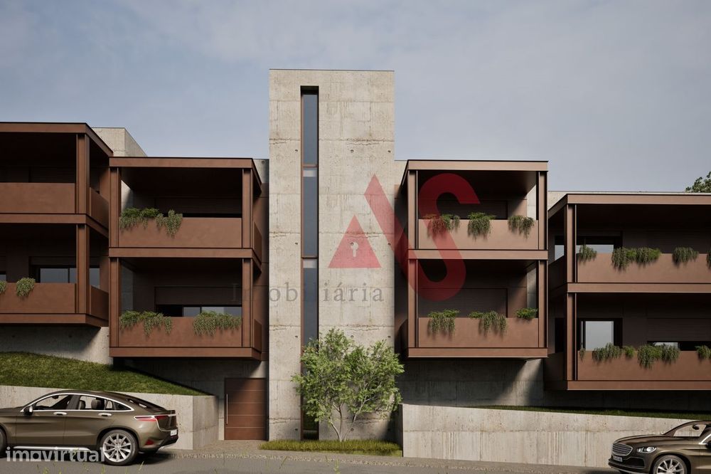 Apartamentos T2 novos com duas frentes desde 250.000€ em Infias, Vizel
