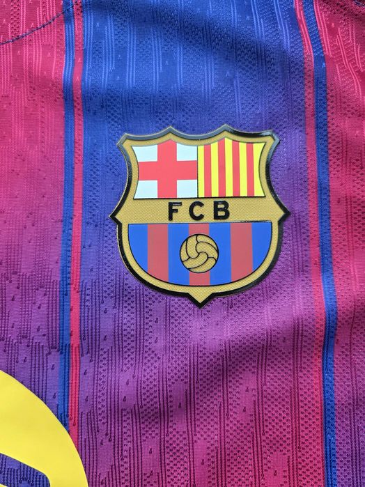 koszulka FC BARCELONA domowa 2025/2026 GAVI 6! meczówka S slim! LM!
