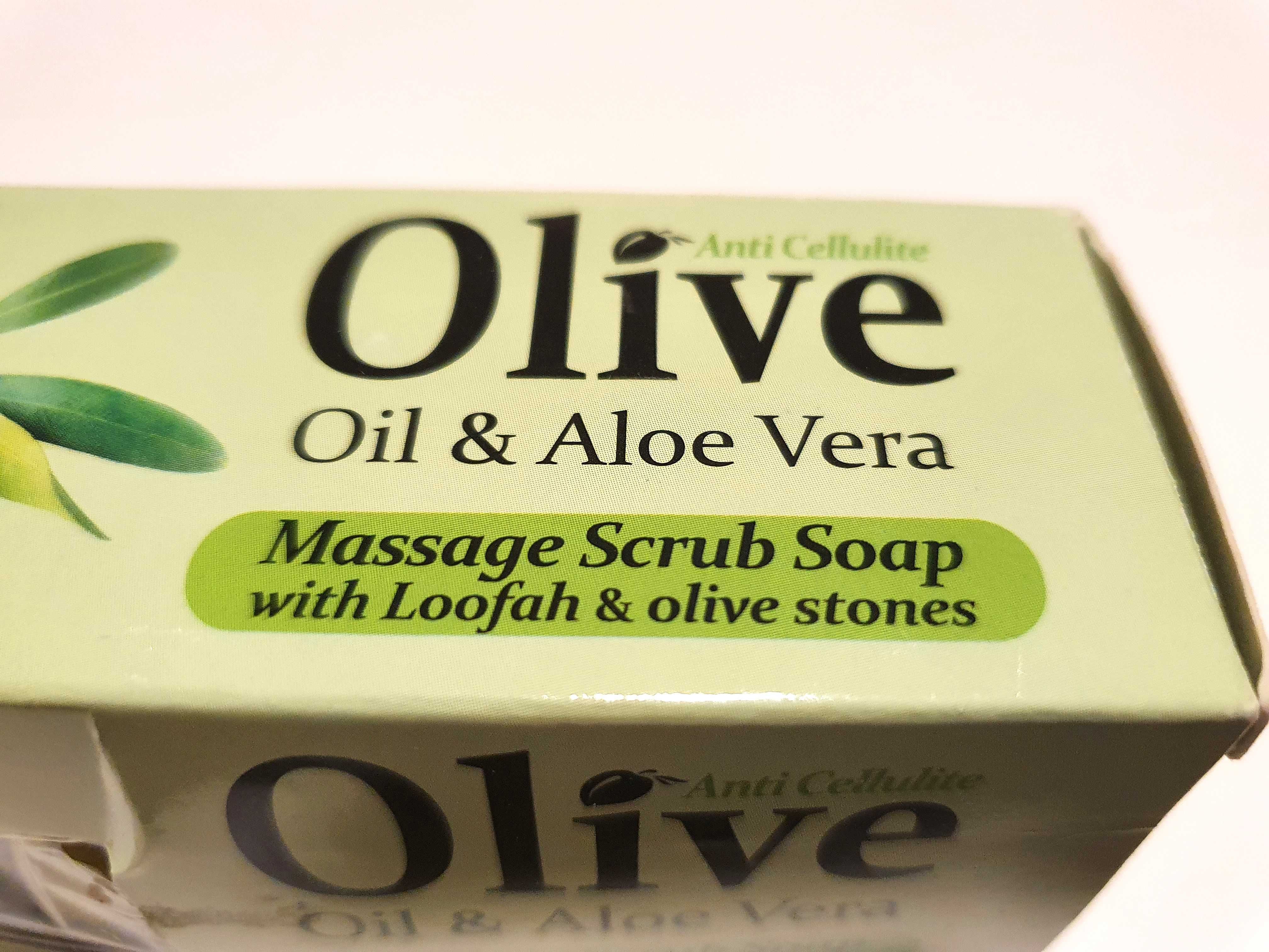Mydło antycellulit do masażu Scrub Oliwa i Aloe Vera