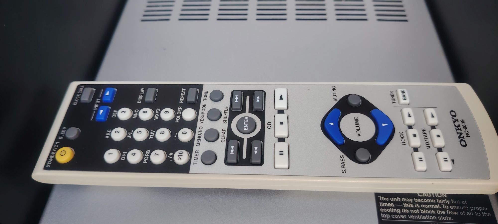 Wieża onkyo CR 325 z pilotem
