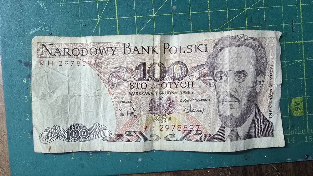Польские 100 злотих 1988 года