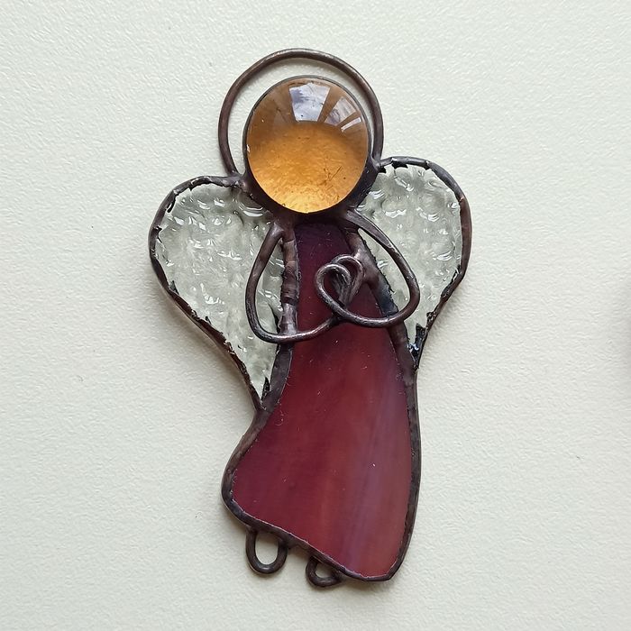 Ангелочек витраж