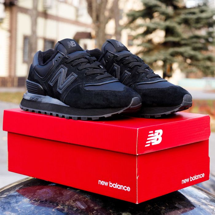 (1619) ТЕРМО Зимові кросівки New Balance 574 Legacy (37-41) нб NB nb
