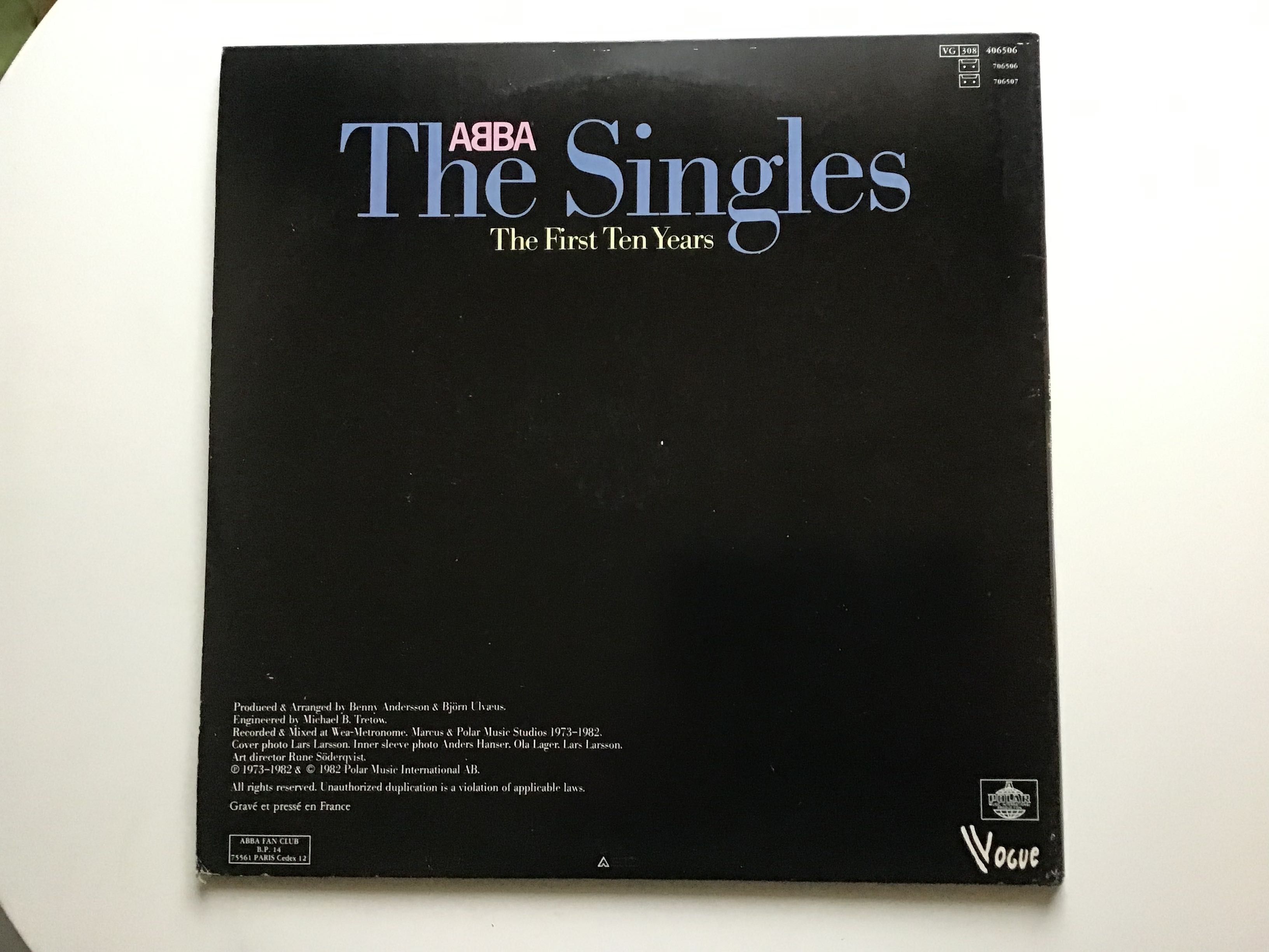 ABBA The Singles album 2 płyty vinyl 1982