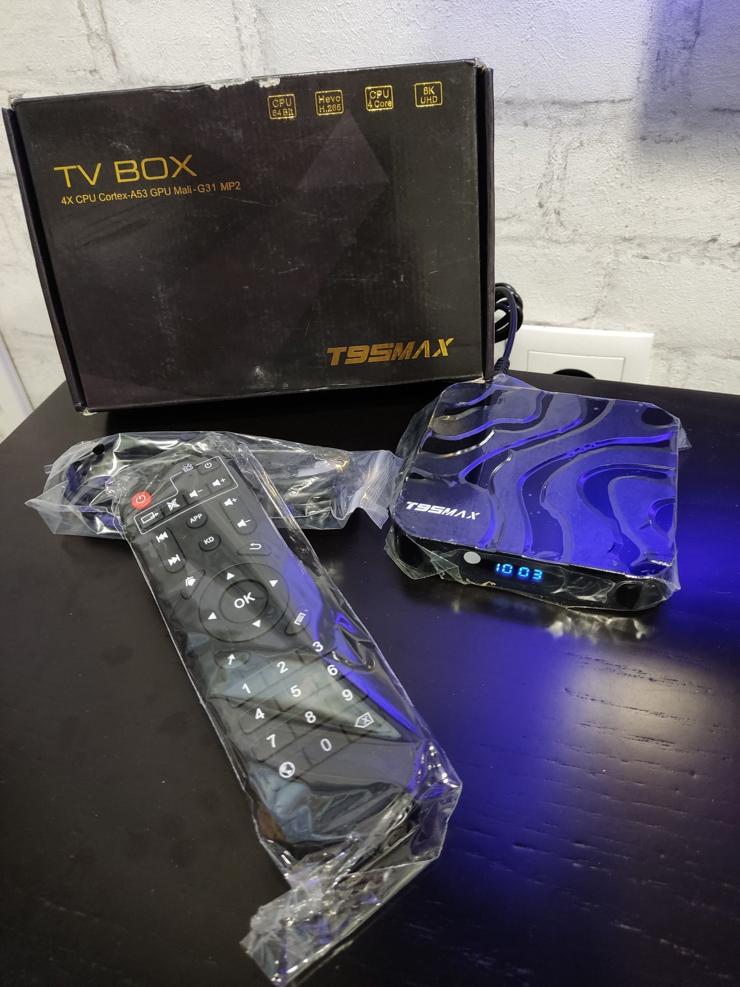 !!Novo!! TV BOX android T95 MAX |4+32gb| Android 12