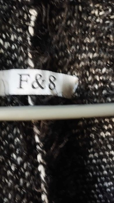 Narzutka ciepła damska tył nietoperz uniwersalna włochata