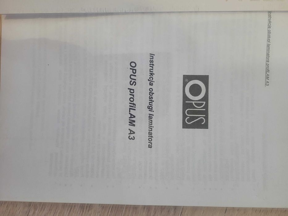 Laminator Opus profiLAM A3