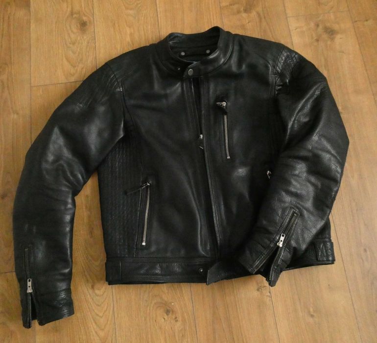 Kurtka skórzana męska BMW motorrad CLUB skóra PILOTKA rozm L/XL