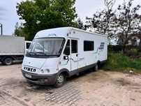 Fiat Hymer B654  Kamper Fiat Hymer B654 - pierwszy właściciel w PL