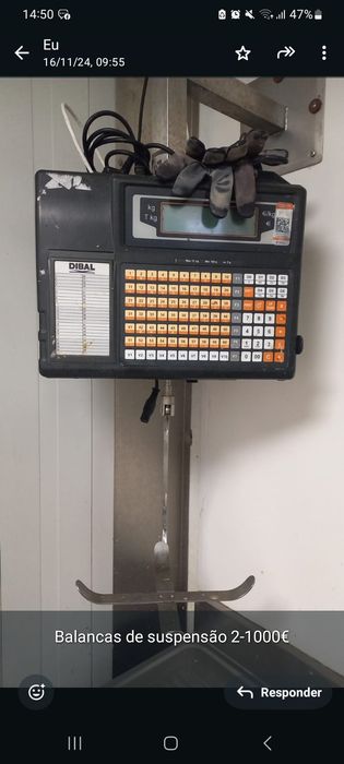 Balança de suspensão