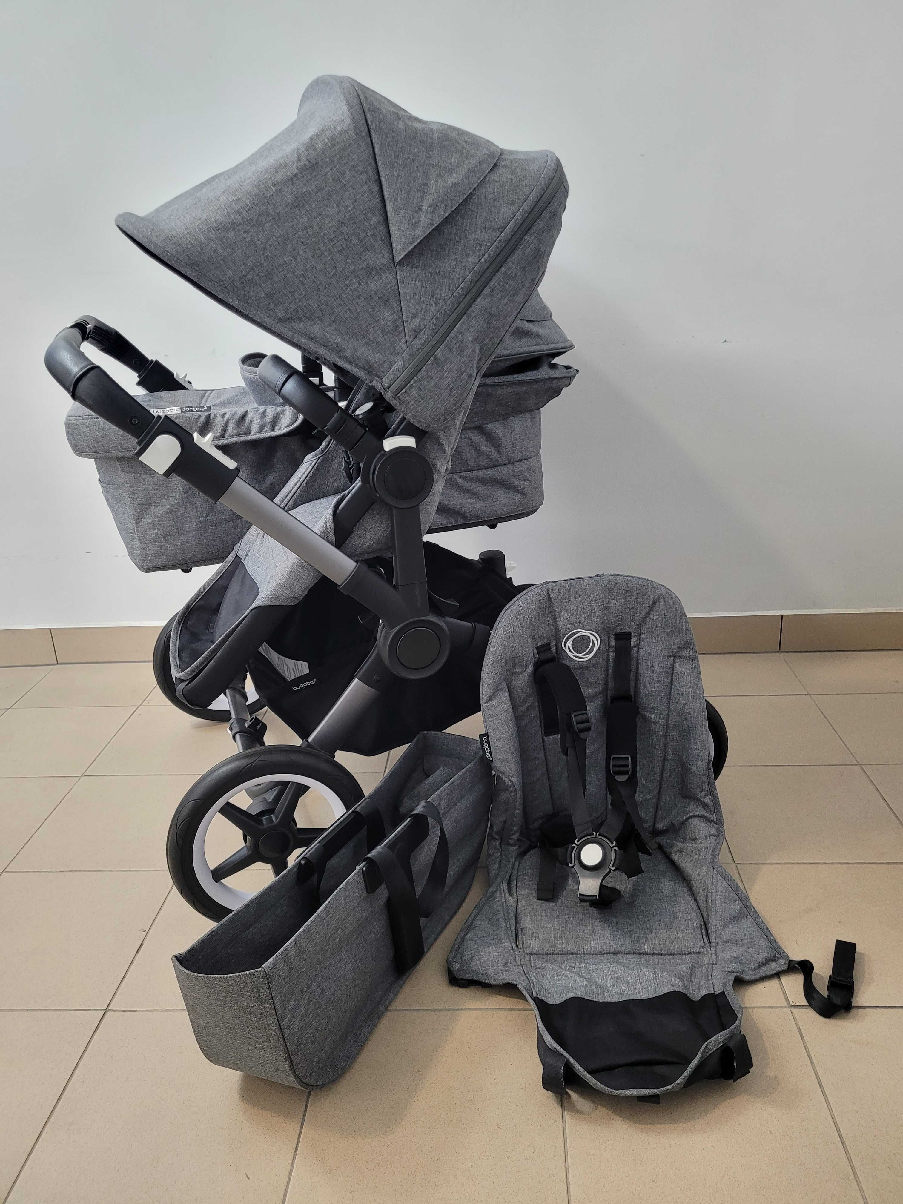 Wózek podwójny rok po roku Bugaboo Donkey 5 duo  GWARANCJA