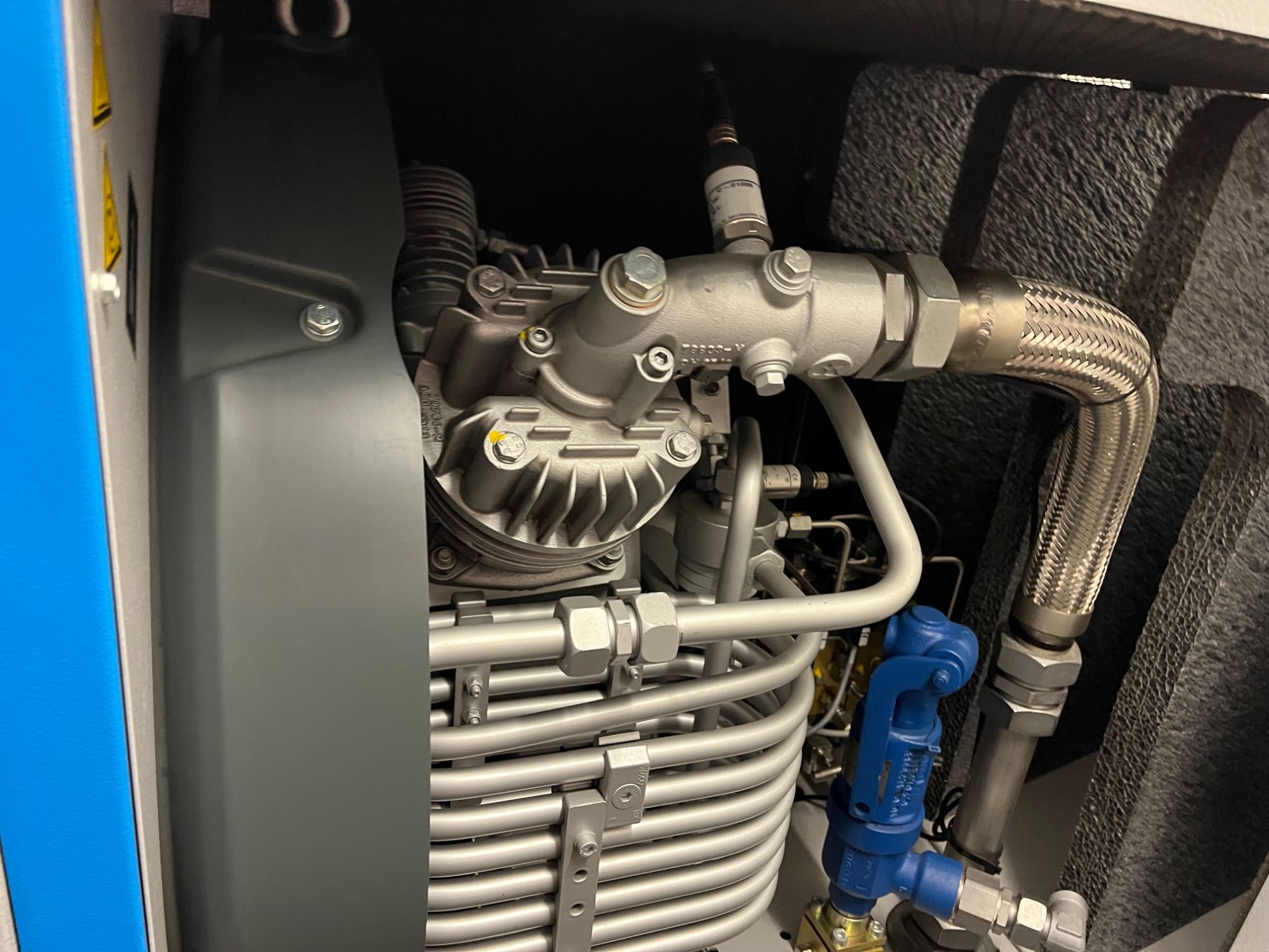 Kompresor BAUER Typ G15.1-11 5F02 SPEZ hel, powietrze