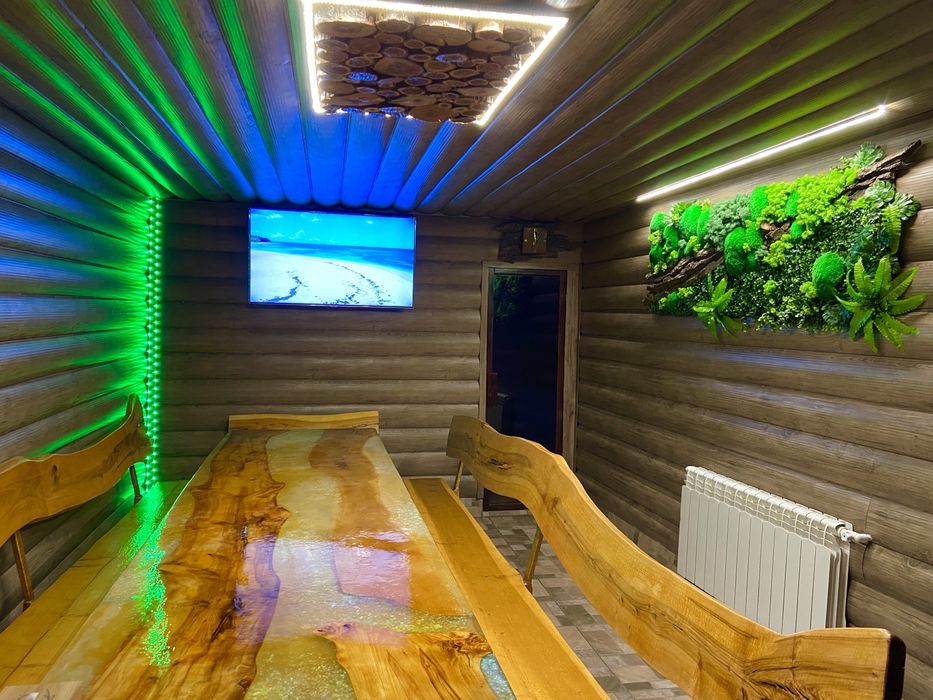 Лазня баня банька сауна на дровах