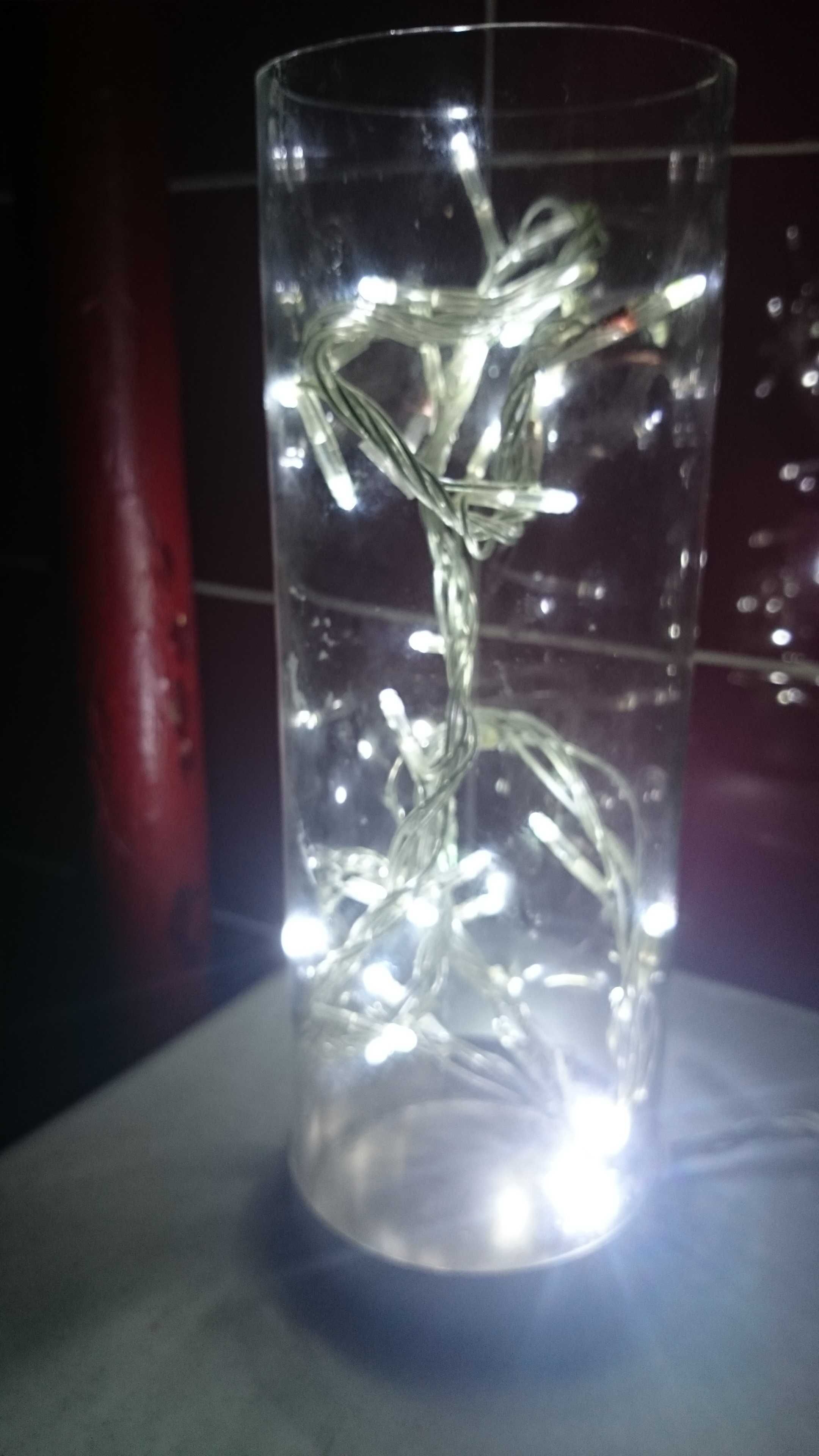 Lampki led w szkle
