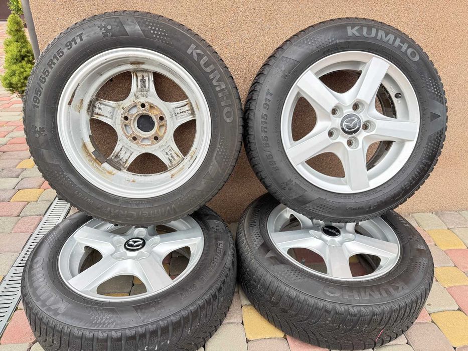 Тітанові діски Enzo 5*114.3 R15 Nissan-Honda-Mitsubishi-Mazda-Kia