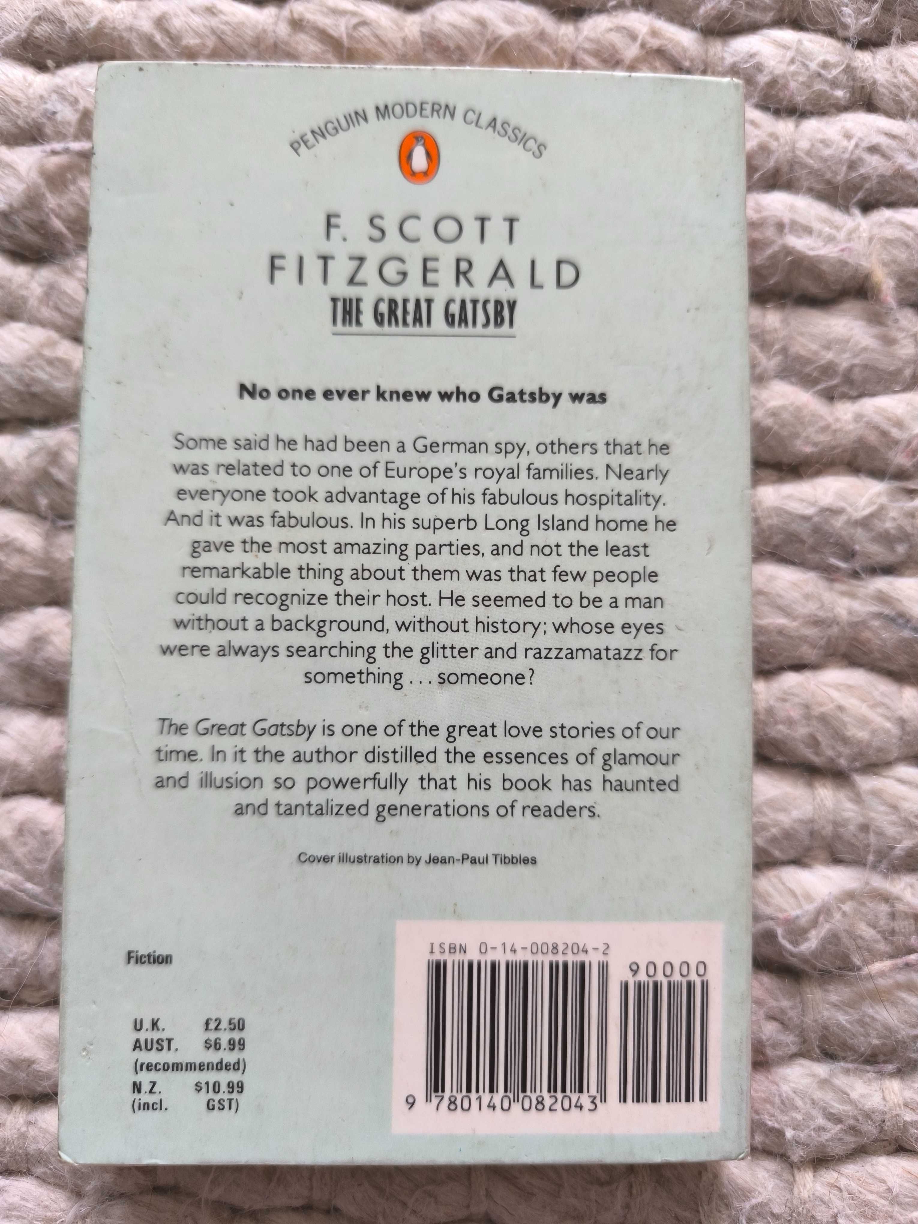 The Great Gatsby
de F. Scott Fitzgerald