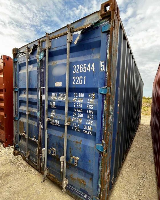 Contentor Marítimo 6 metros (20 pés)