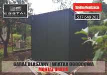 Garaż Blaszany|Blaszane|Wiata|Ogrodowa|Magazyn|Schowek|Hala| - ESSTAL*
