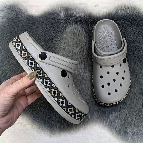 Крокси літні, легкі crocs 36-41 р. (к428 В)