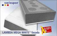 Swisspor LAMBDA MEGA WHITE Fasada 20 cm