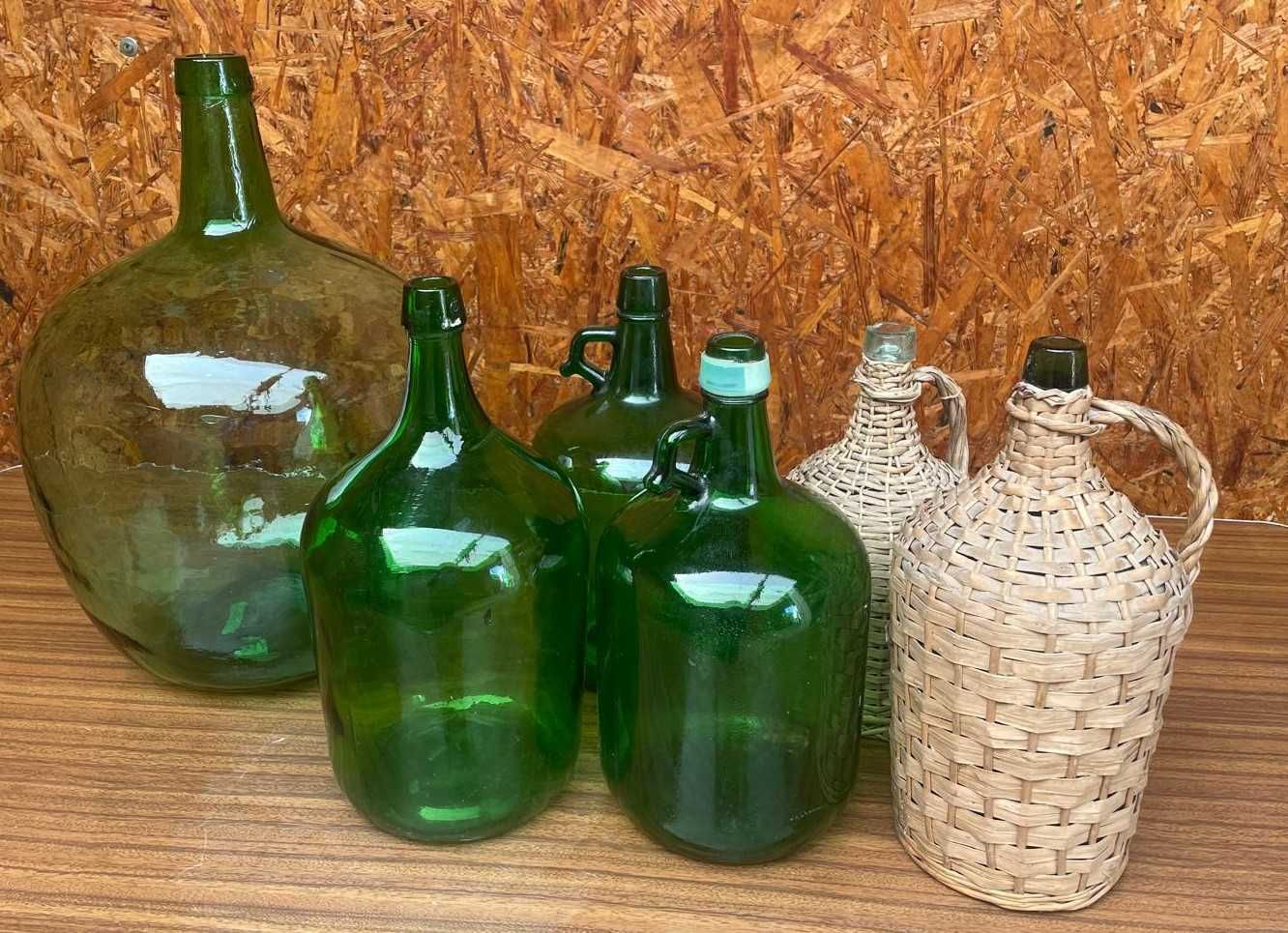 Garrafões antigos para decoração de tertulia