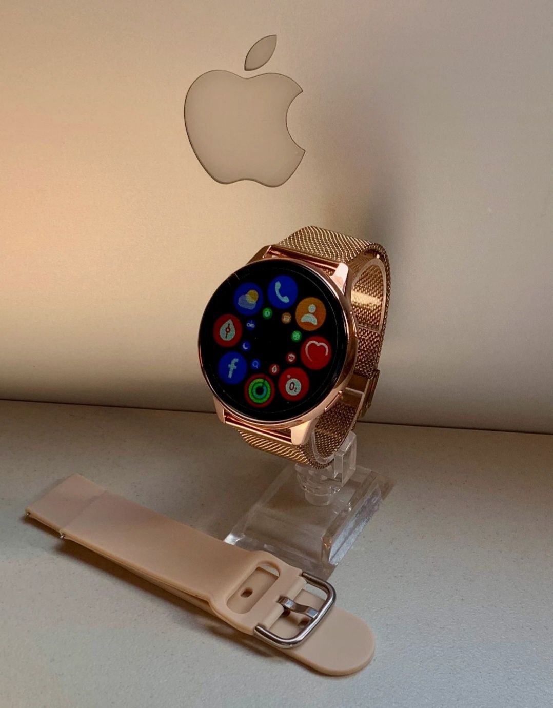 Złoty smartwatch