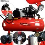 KRAFT&DELE Kompresor Olejowy Sprężarka 300l 3 Tłoki 1460l/min