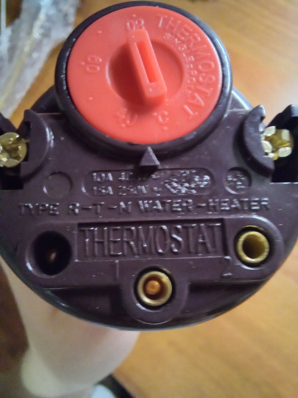 Термостат терморегулятор стержневой для бойлера 3 кВт, 3,5 кВт