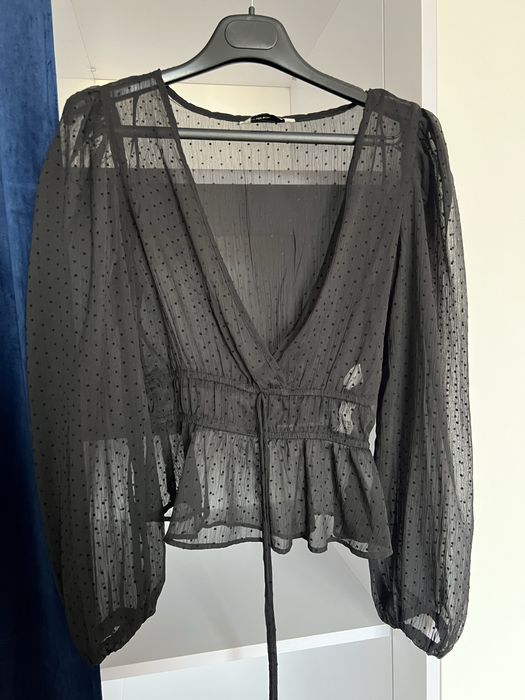 Напівпрозора блуза - Stradivarius 36 (c)