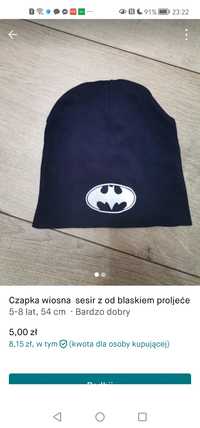 Czapka wiosenna z odblaskiem