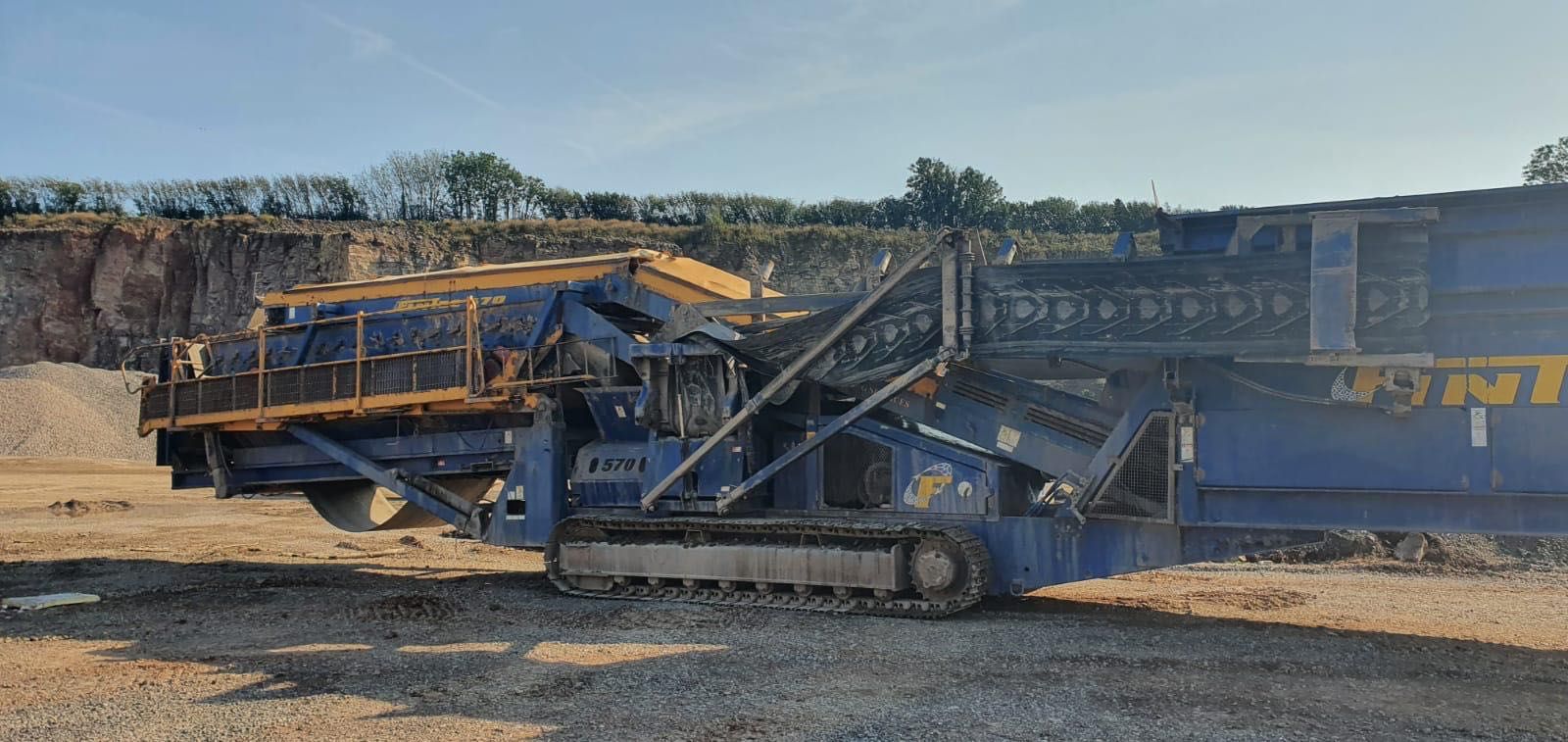 Przesiewacz mobilny Fintec 542 powerscreen Chieftain