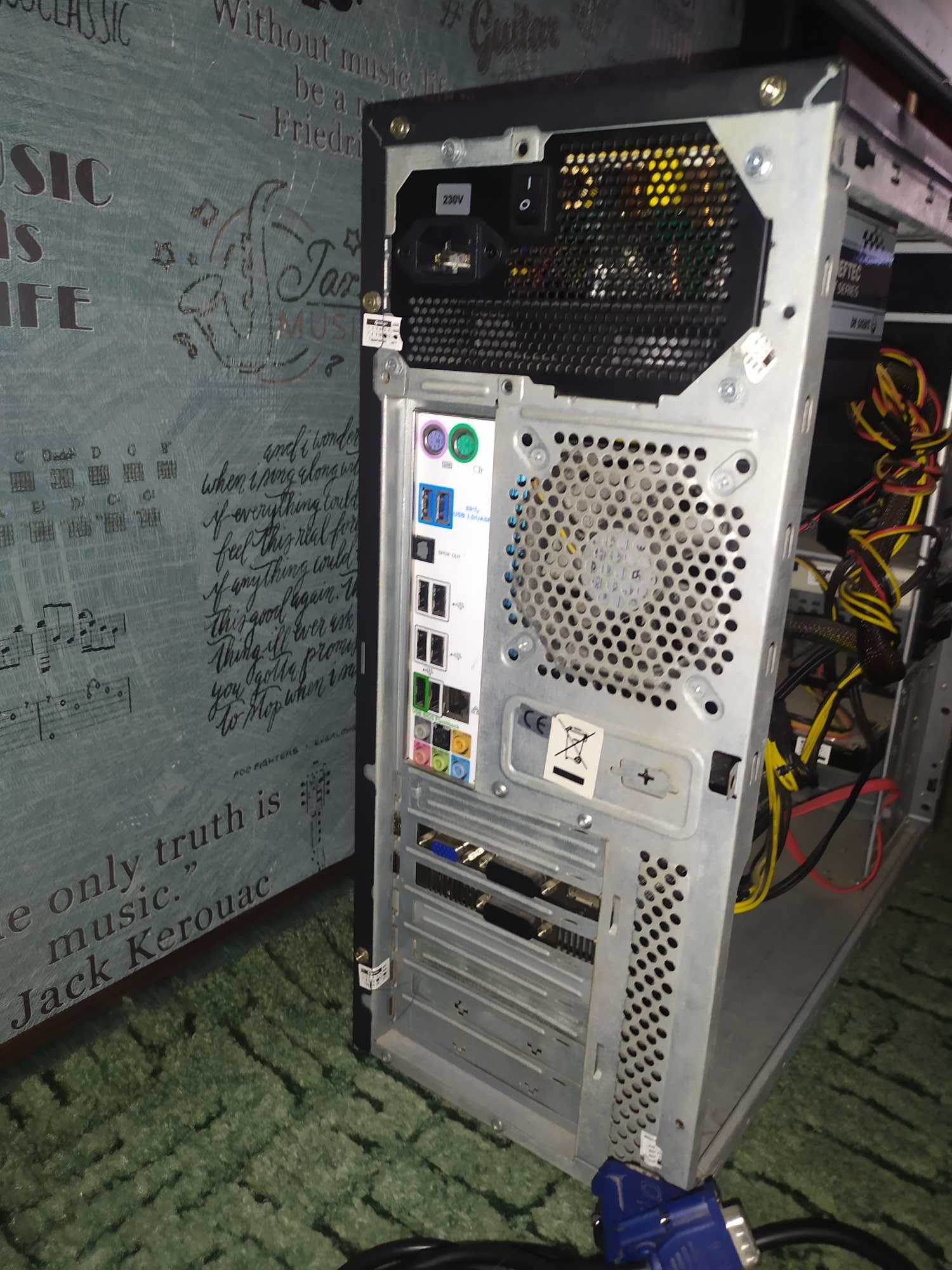 Компютер ігровий (системний блок, екран Lg Flatron w2242s)