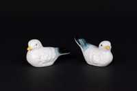 Figurki porcelanowe mewy ptaki porcelana