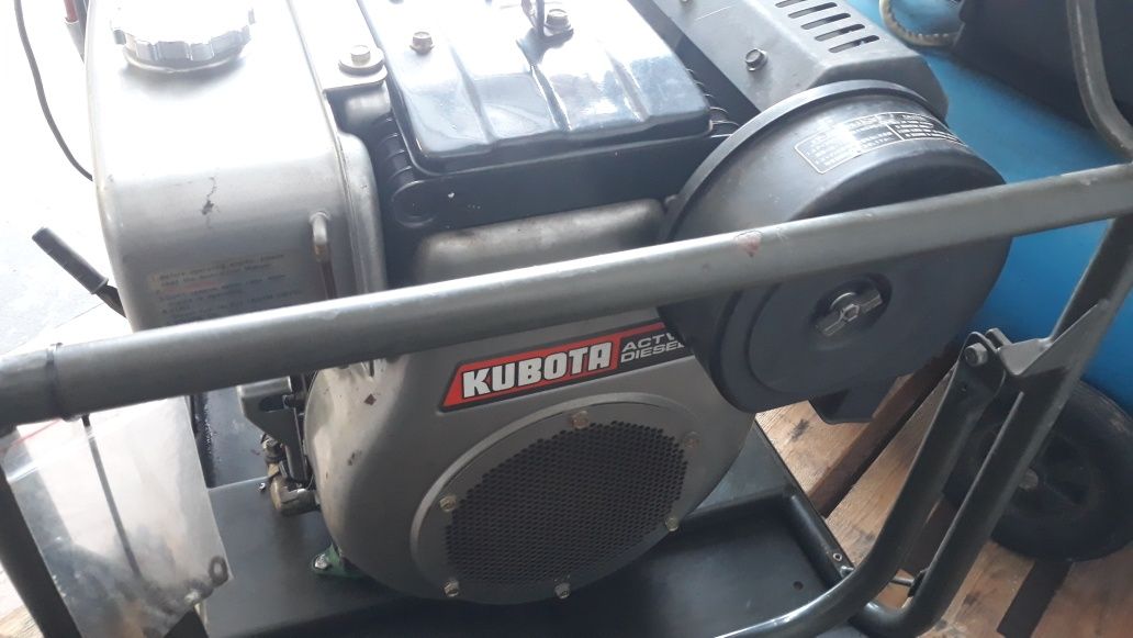 Agregat prądotwórczy diesel Kubota 4 KW, 230V
