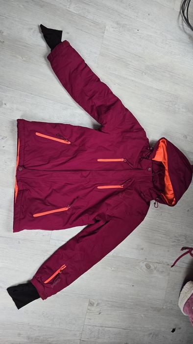 Kombinezon zimowy dziewczęcy rozmiar 146-152 kurtka spodnie zimowe na