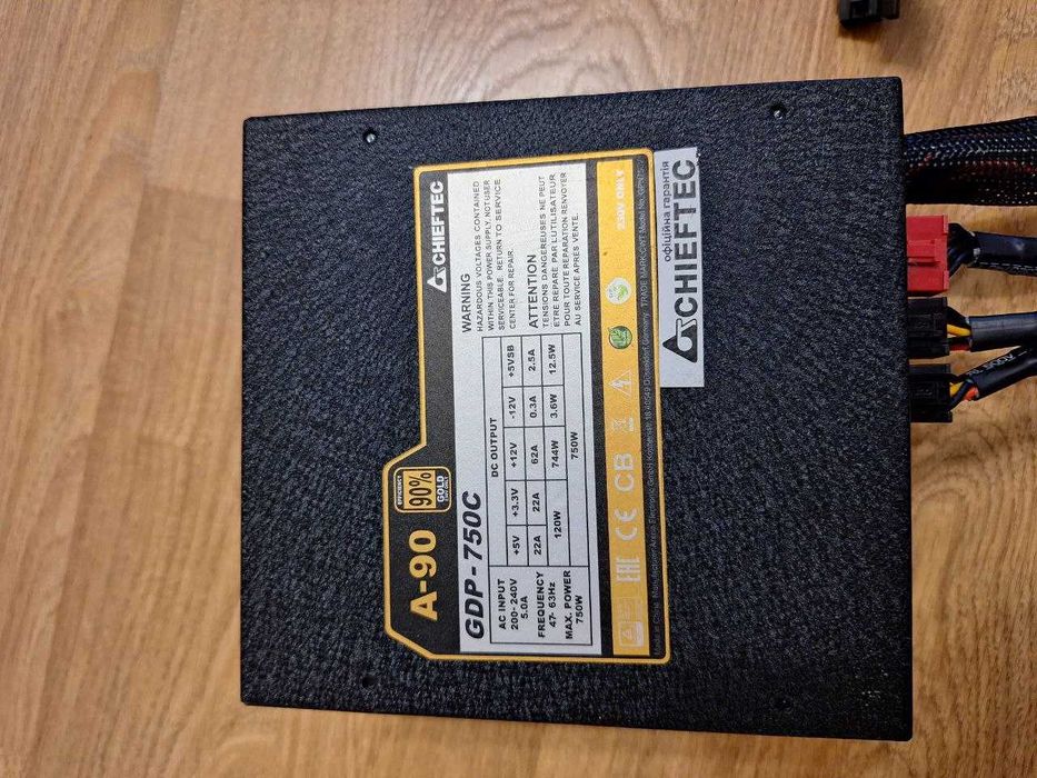 Блок питания CHIEFTEC A-90 GDP-750C 750 W
