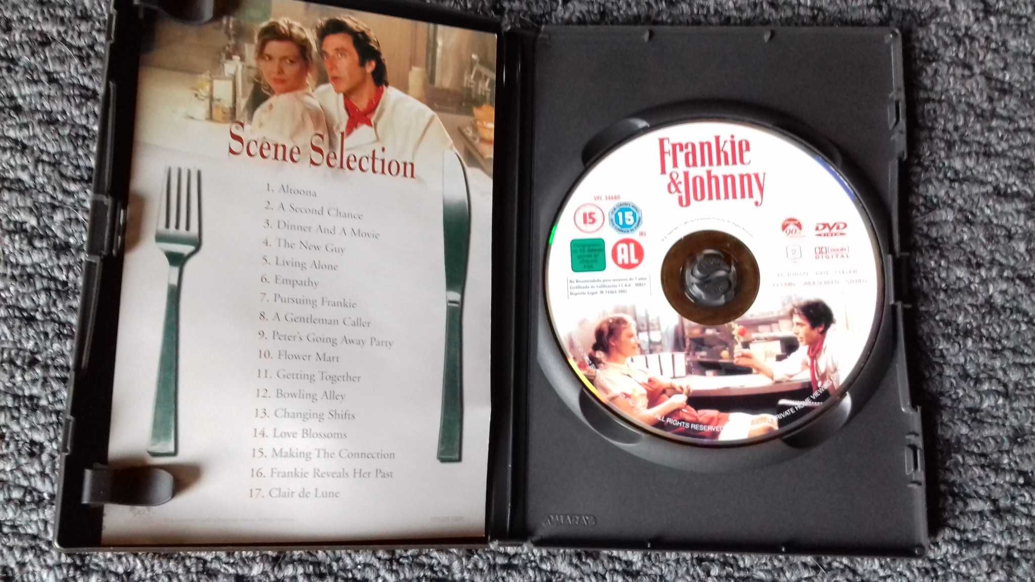 "Frankie & Johnny" płyta dvd polskie napisy