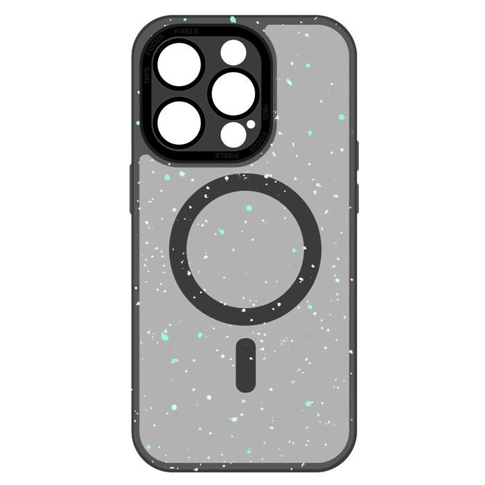 Tel Protect Magnetic Splash Frosted Case Do Iphone 15 Pro Max Czarny