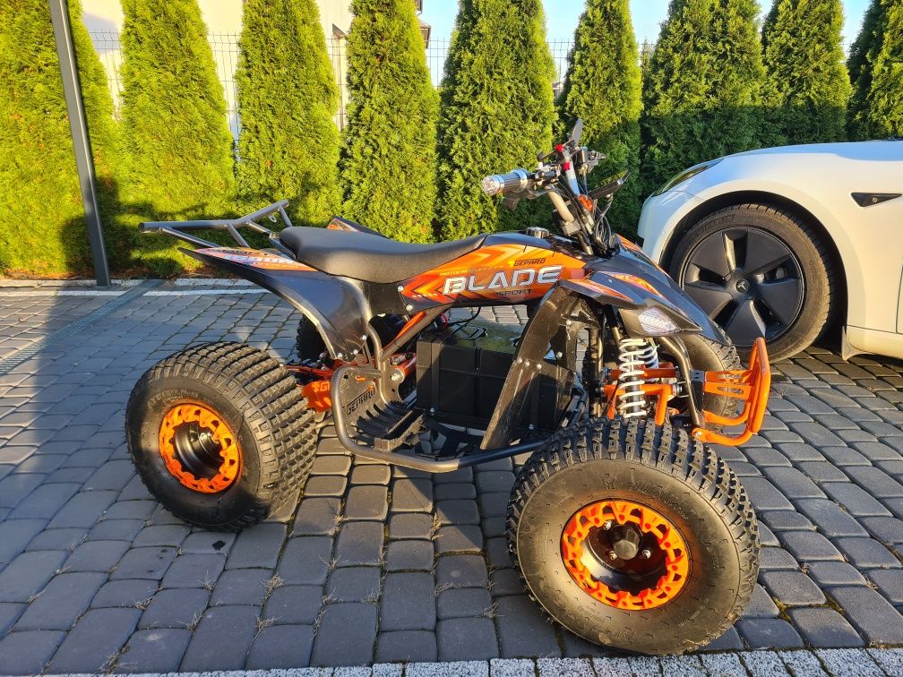 Quad elektryczny Nitro Replay 1500W 60V 20ah Dazzle Gepard Blade hak