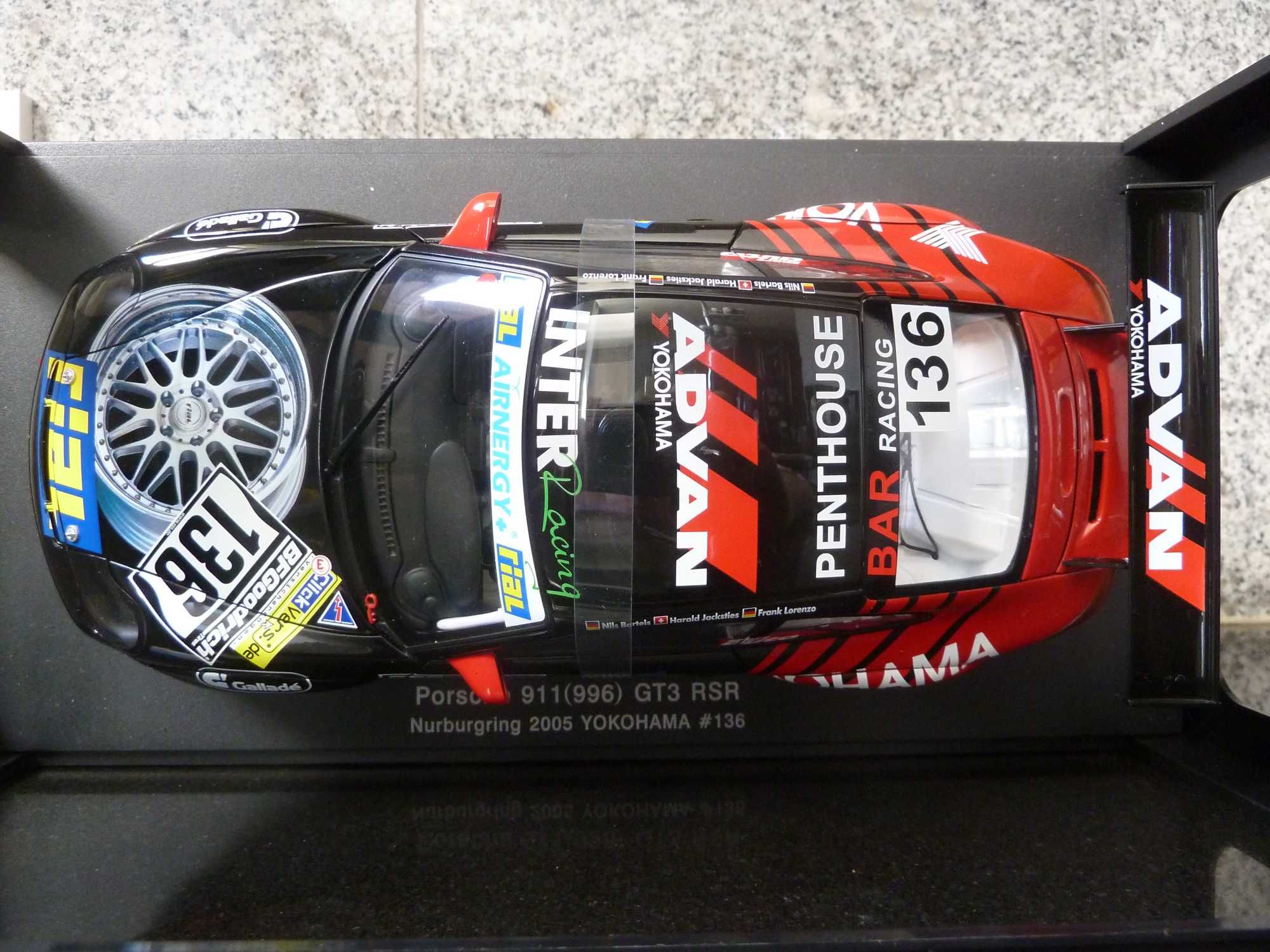 1:18 AutoArt, Porsche 911 GT3 RSR, Yokohama, Minichamps