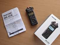 tascam dr-07x rejestrator dźwięku