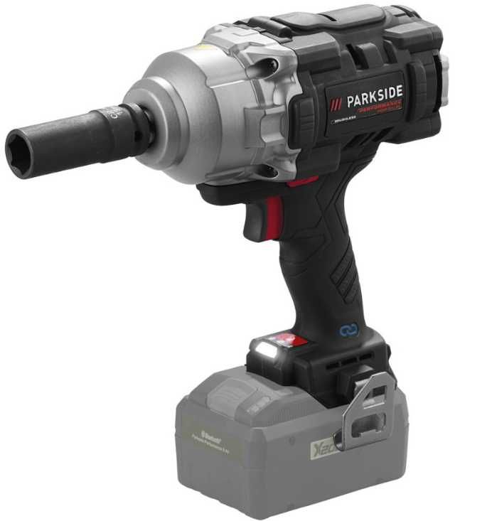 Aparafusadora Chave de impacto Parkside Performance PASSP 20-Li C4