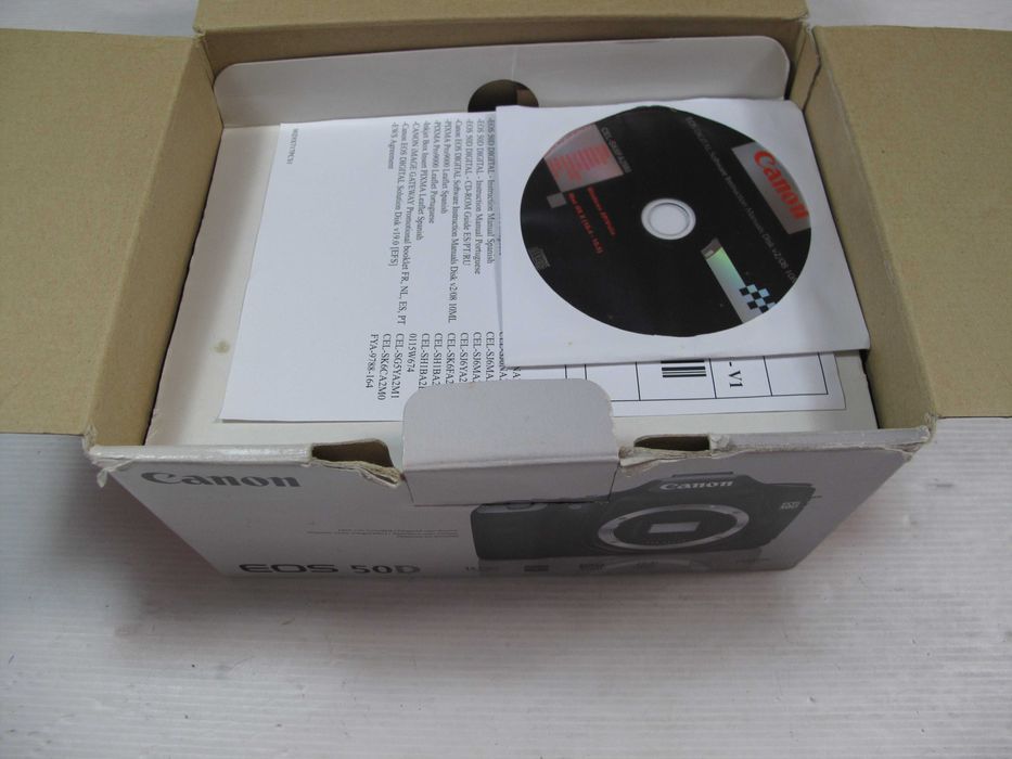 Canon 50D+18-55mm na caixa só 31 mil disparos - Como Nova