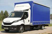 Iveco DAILY=50C18=3.0HPi=FIRANKA=5.50M=10-PALET  oRyGiNaŁ / FULL LED / 50-180 / Max Rozstaw / 2X FIRANKA+DRZWI / IMPORT
