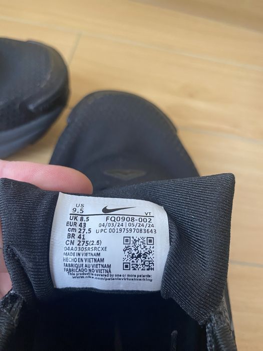 Кросівки чоловічі Nike Pegasus Trail 5 Gore-Tex Black FQ0908-002