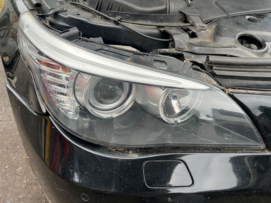 Lampy przód przednie e60 lift lci H7 oryginalne