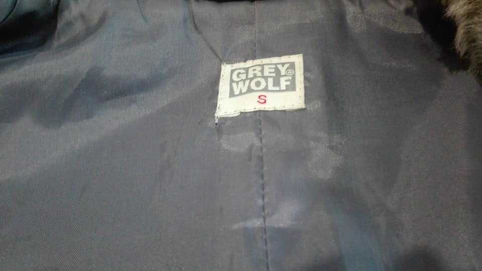 GREY WOLF kamizelka bezrekawnik futerko S 36