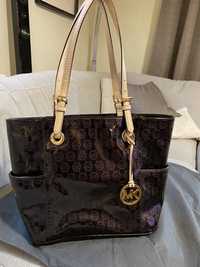 Torebka shoperka Michael Kors monogram MK